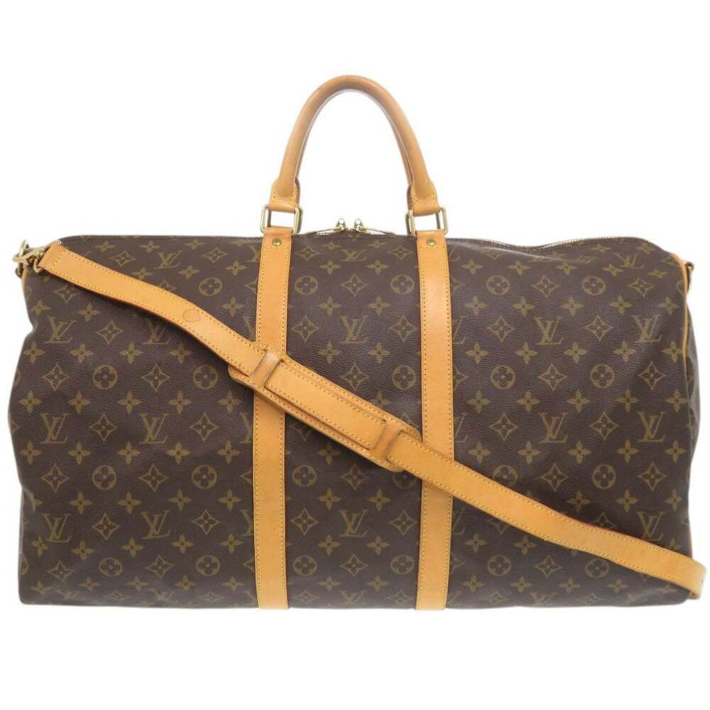 LOUIS VUITTON Brown Monogram Boston Bag - Picture 1 of 10